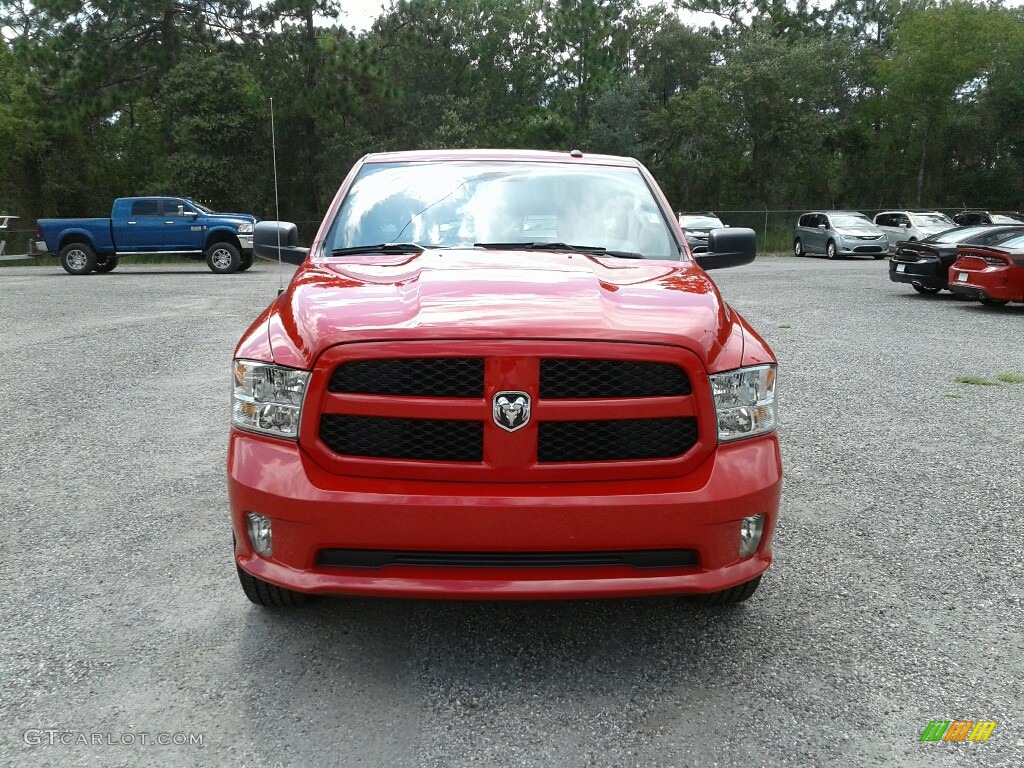 2017 1500 Express Regular Cab - Flame Red / Black/Diesel Gray photo #8