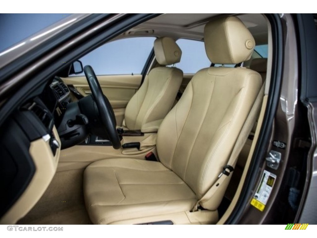 2014 3 Series 328i Sedan - Sparkling Bronze Metallic / Venetian Beige photo #25