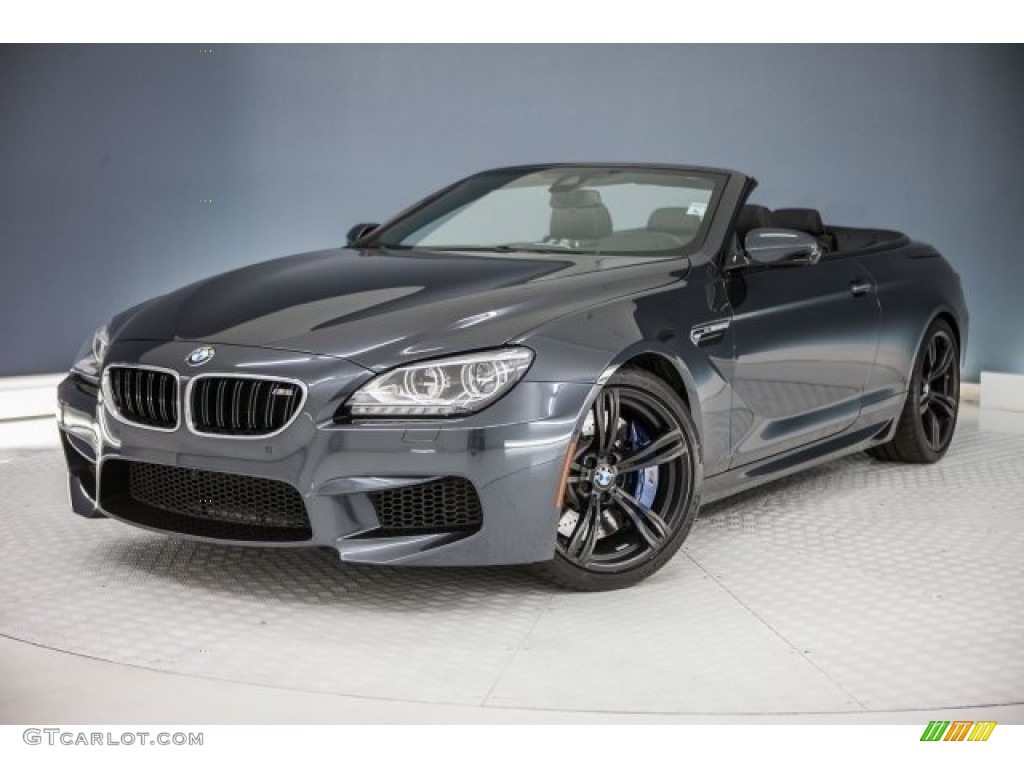 2014 M6 Convertible - Singapore Grey Metallic / Black photo #3