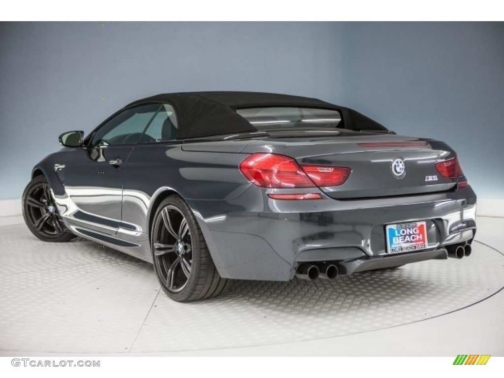 2014 M6 Convertible - Singapore Grey Metallic / Black photo #10