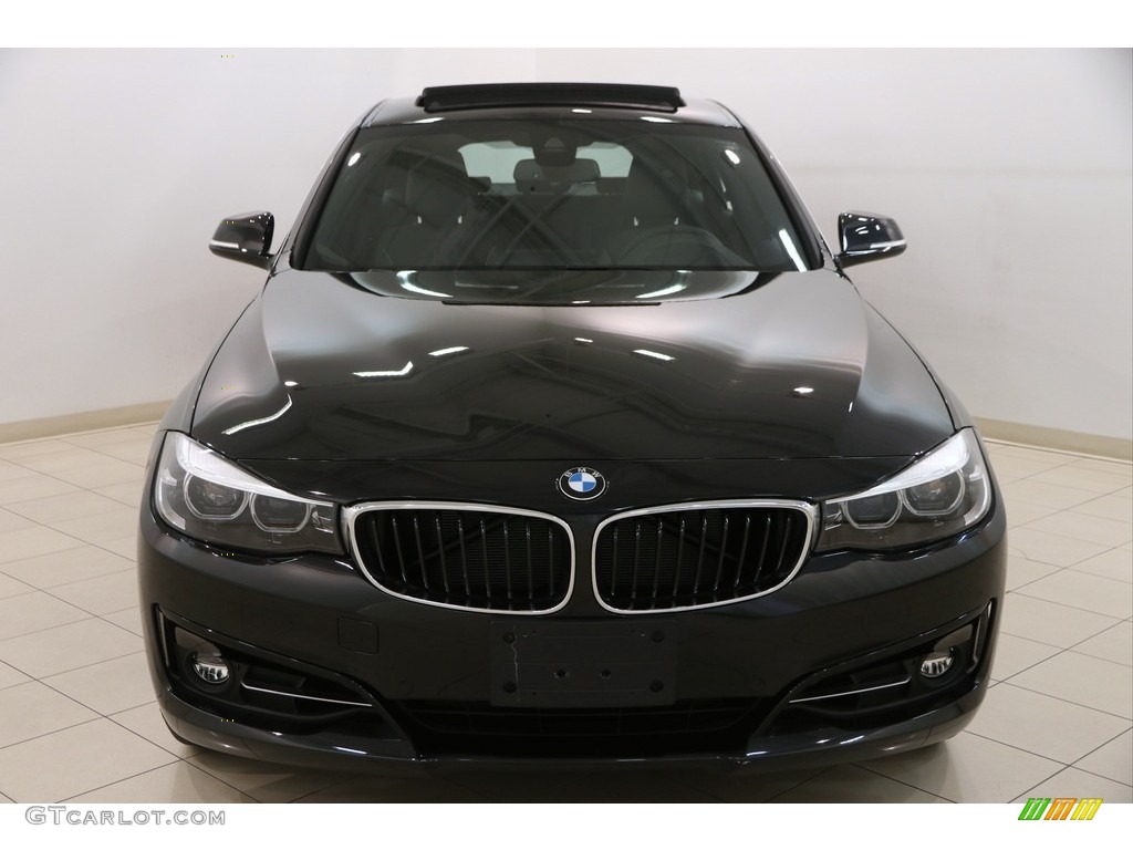 2017 3 Series 330i xDrive Gran Turismo - Black Sapphire Metallic / Black photo #2