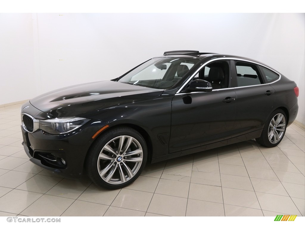 2017 3 Series 330i xDrive Gran Turismo - Black Sapphire Metallic / Black photo #3