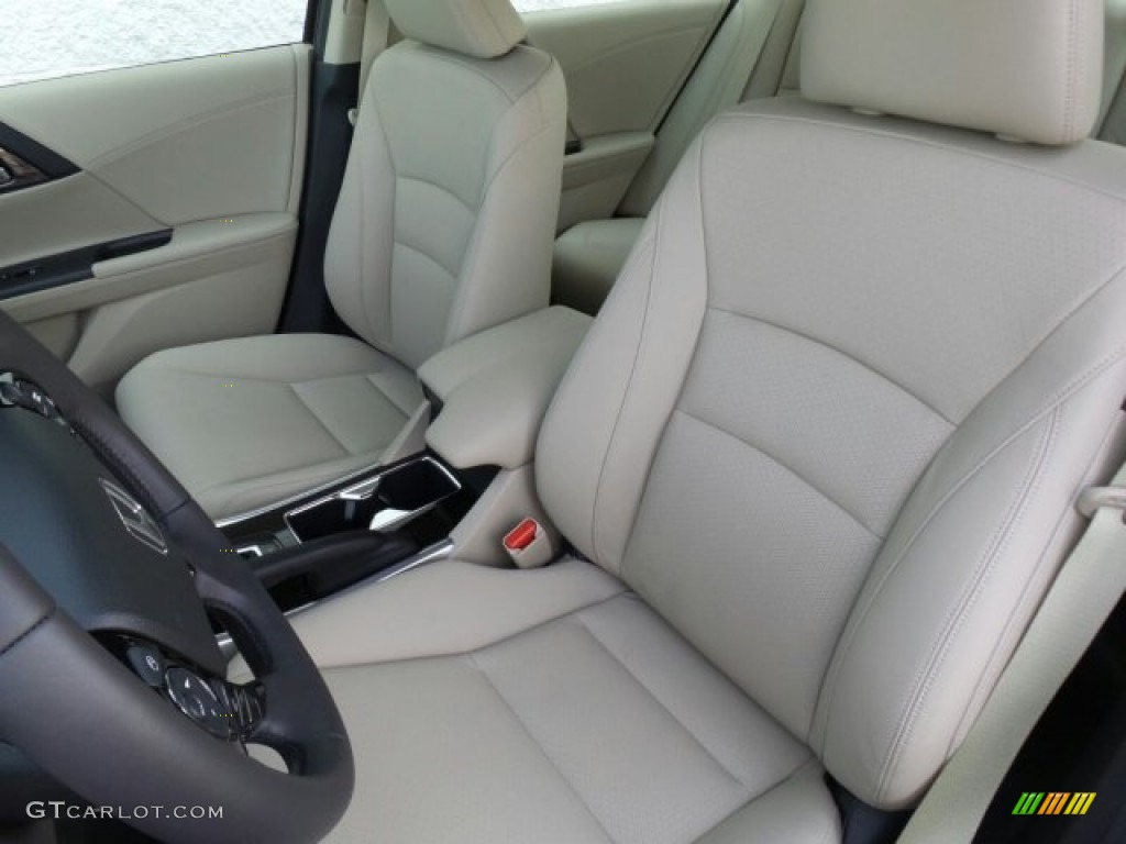 2017 Accord Hybrid EX-L Sedan - Crimson Pearl / Ivory photo #10