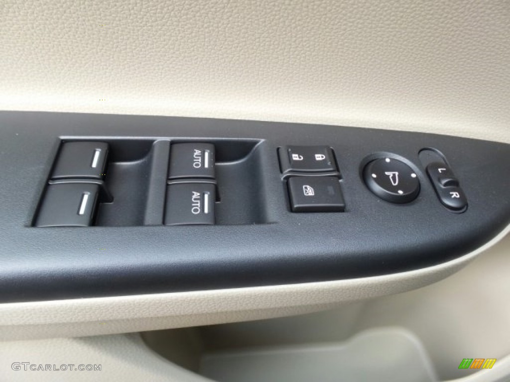 2017 Accord Hybrid EX-L Sedan - Crimson Pearl / Ivory photo #14