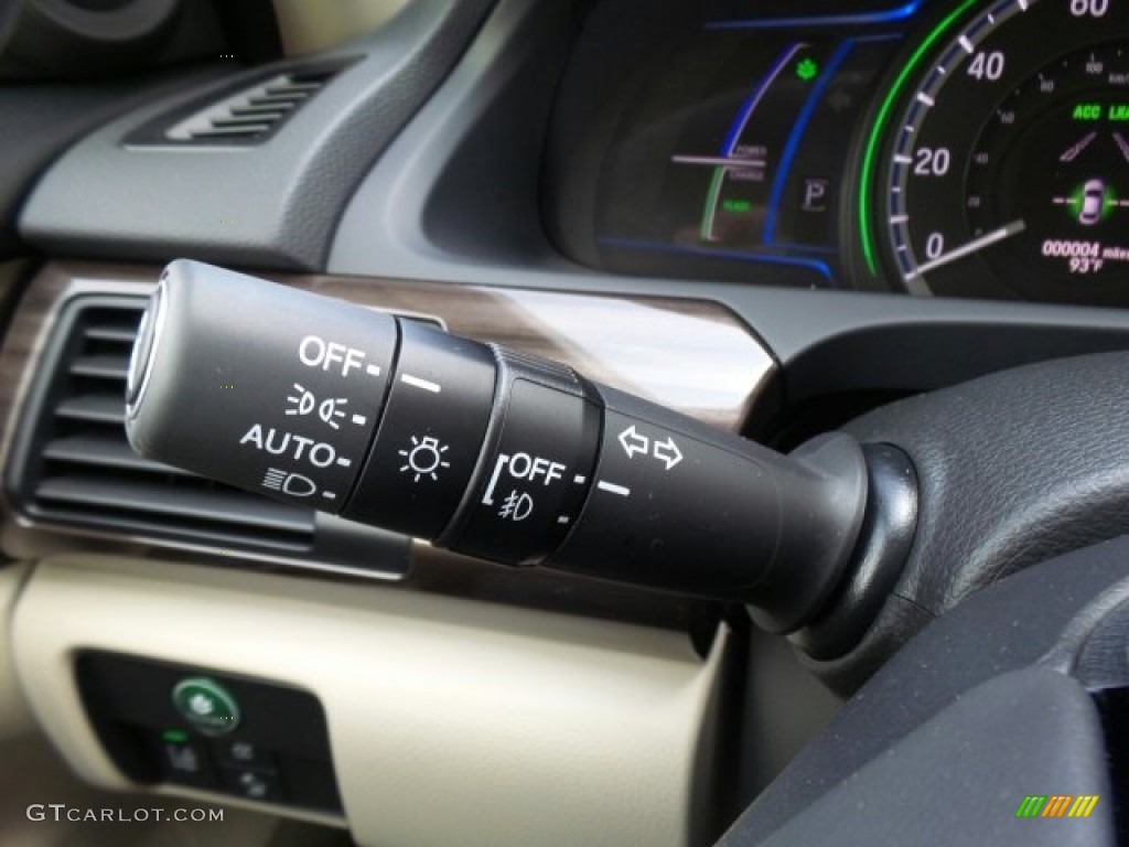 2017 Accord Hybrid EX-L Sedan - Crimson Pearl / Ivory photo #25