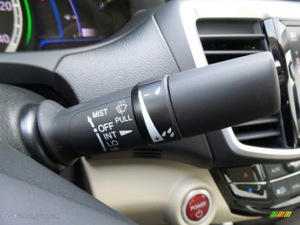 2017 Accord Hybrid EX-L Sedan - Crimson Pearl / Ivory photo #27