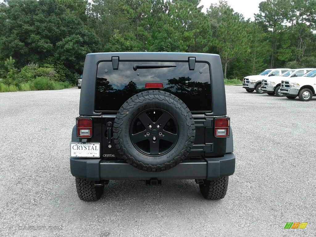 2017 Wrangler Big Bear Edition 4x4 - Black / Black photo #4