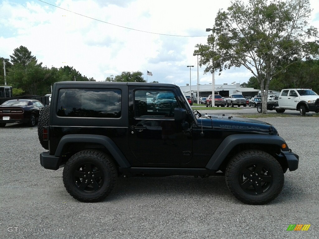 2017 Wrangler Big Bear Edition 4x4 - Black / Black photo #6