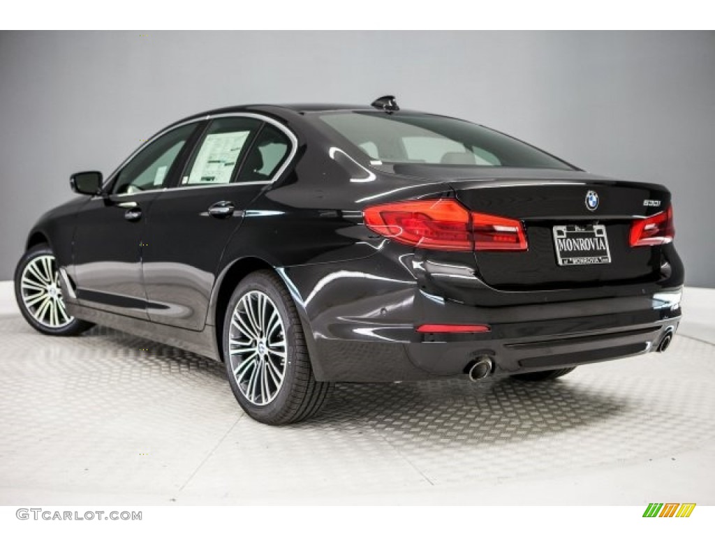 2017 5 Series 530i Sedan - Jet Black / Black photo #3