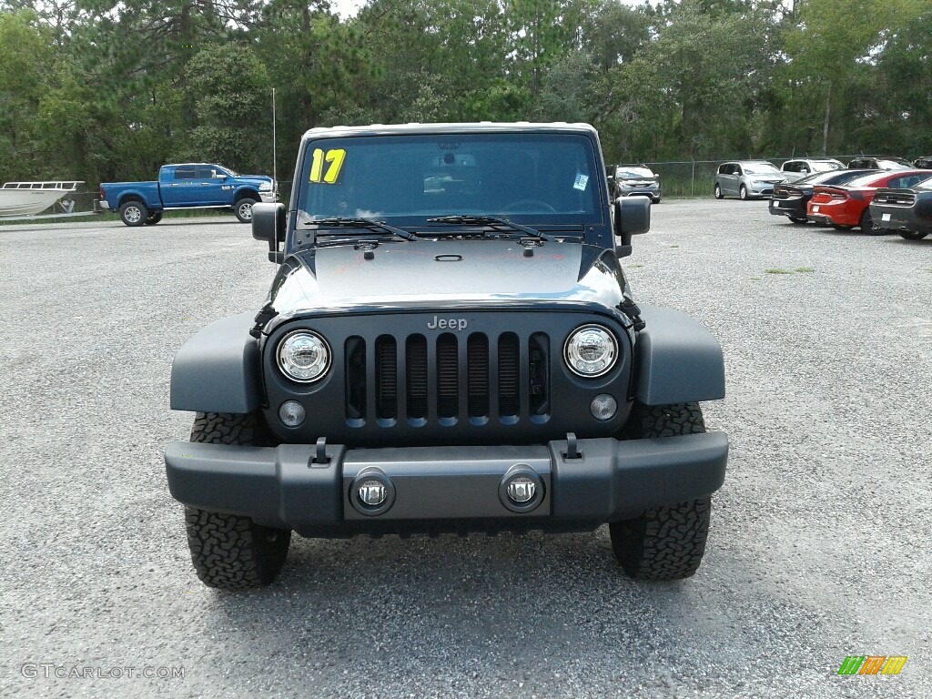 2017 Wrangler Big Bear Edition 4x4 - Black / Black photo #8
