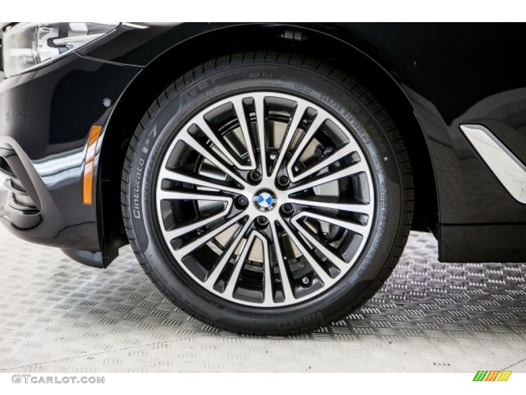 2017 5 Series 530i Sedan - Jet Black / Black photo #9