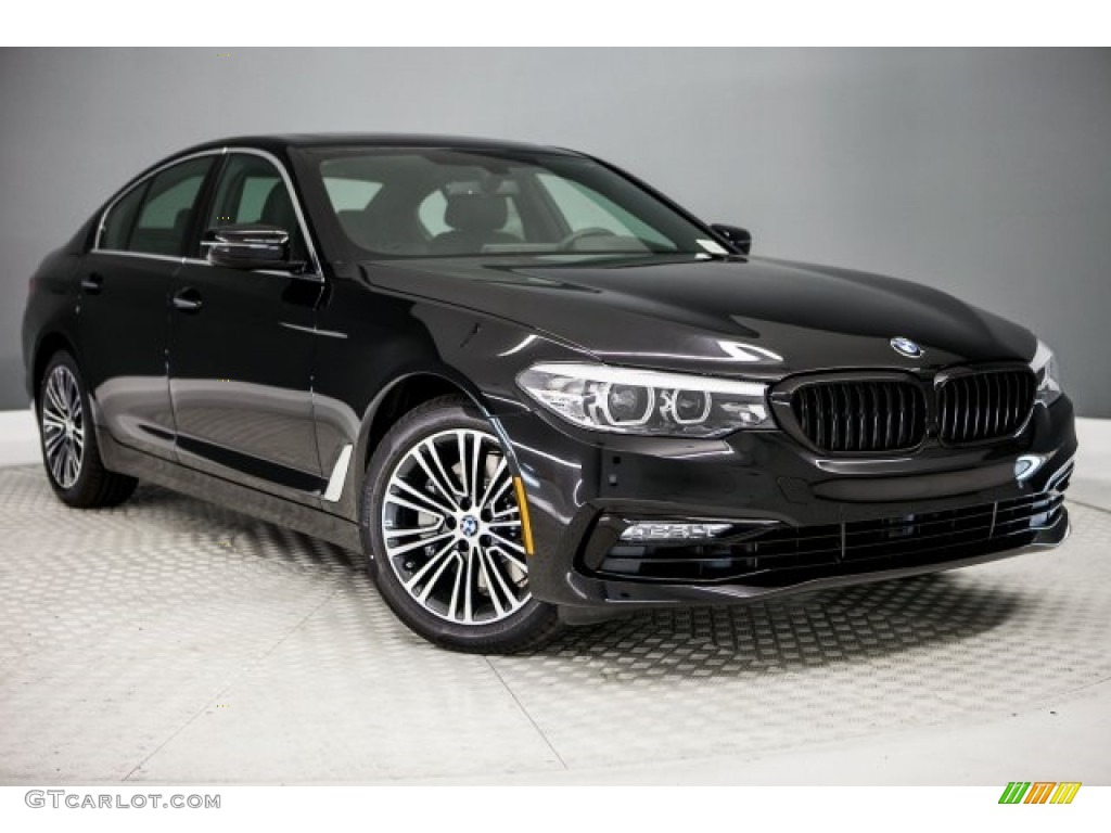 2017 5 Series 530i Sedan - Jet Black / Black photo #12