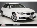 2017 Mineral White Metallic BMW 3 Series 330i Sedan  photo #1