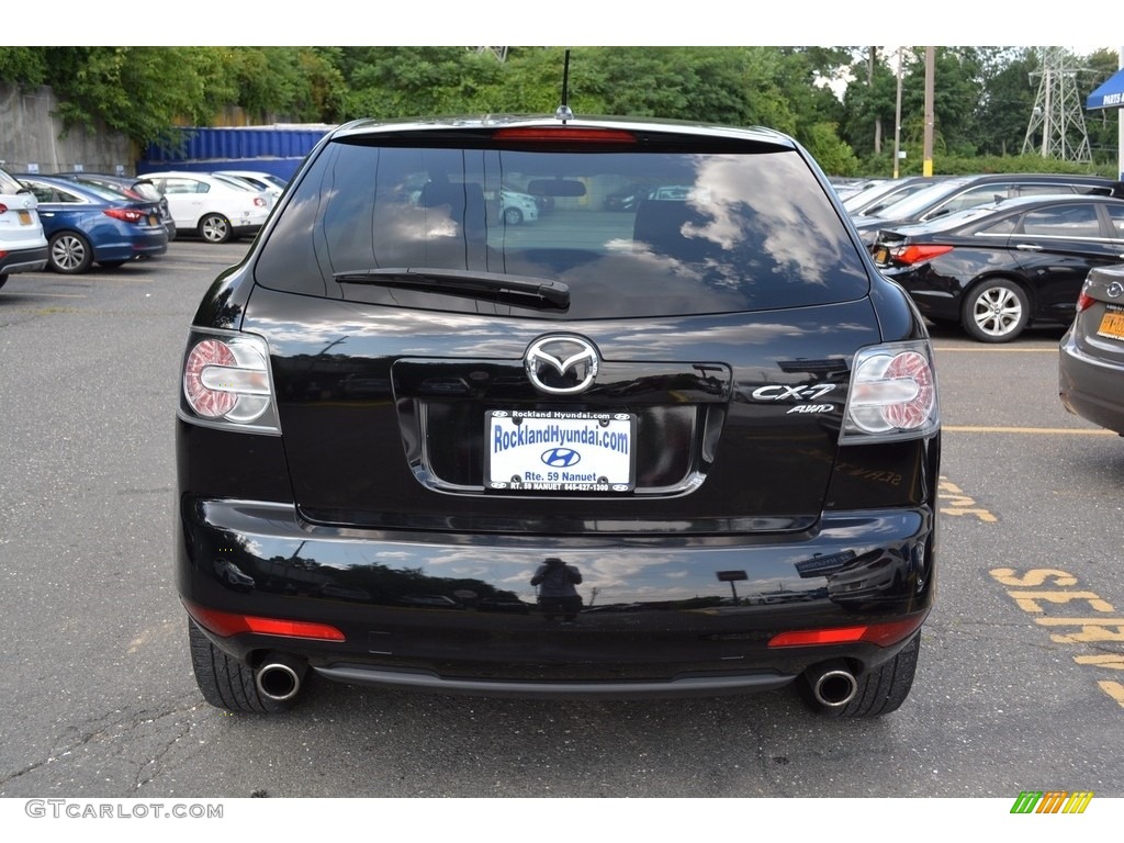 2011 CX-7 s Touring AWD - Brilliant Black / Black photo #4