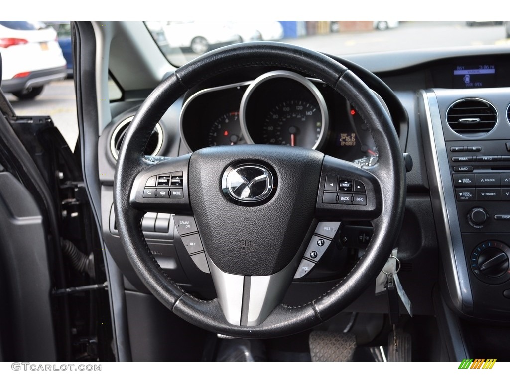 2011 CX-7 s Touring AWD - Brilliant Black / Black photo #16
