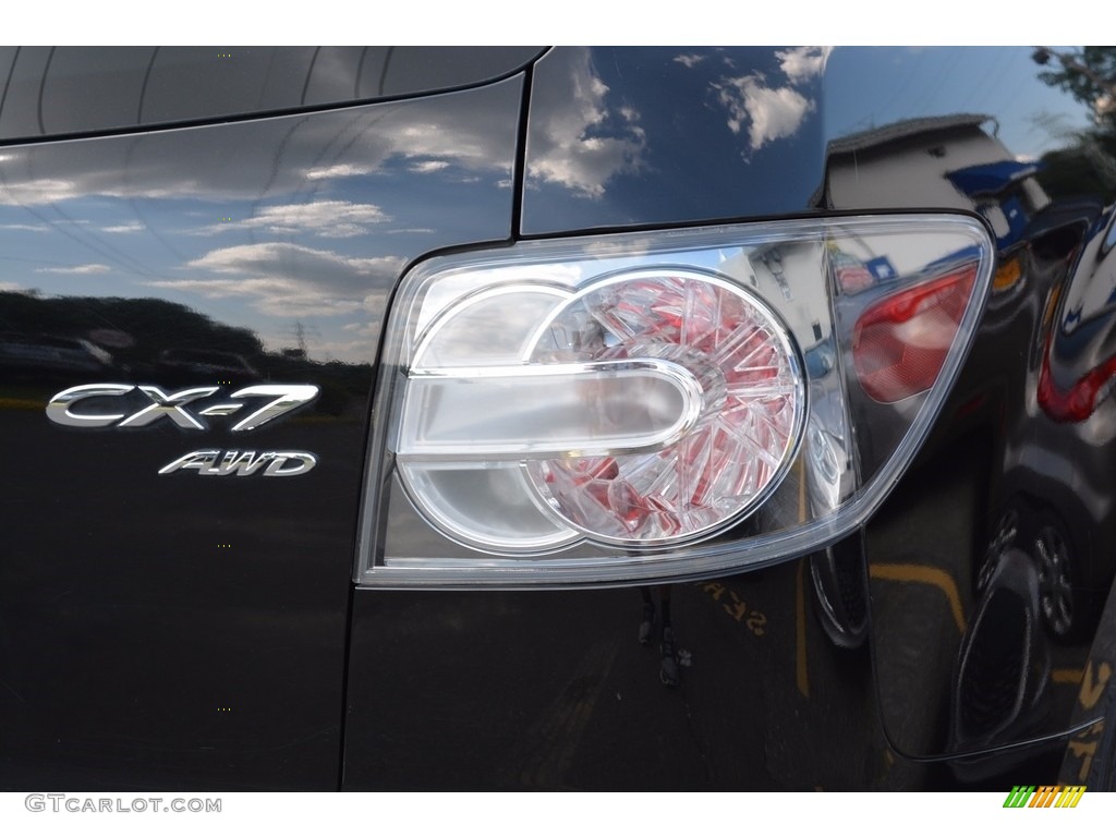 2011 CX-7 s Touring AWD - Brilliant Black / Black photo #21
