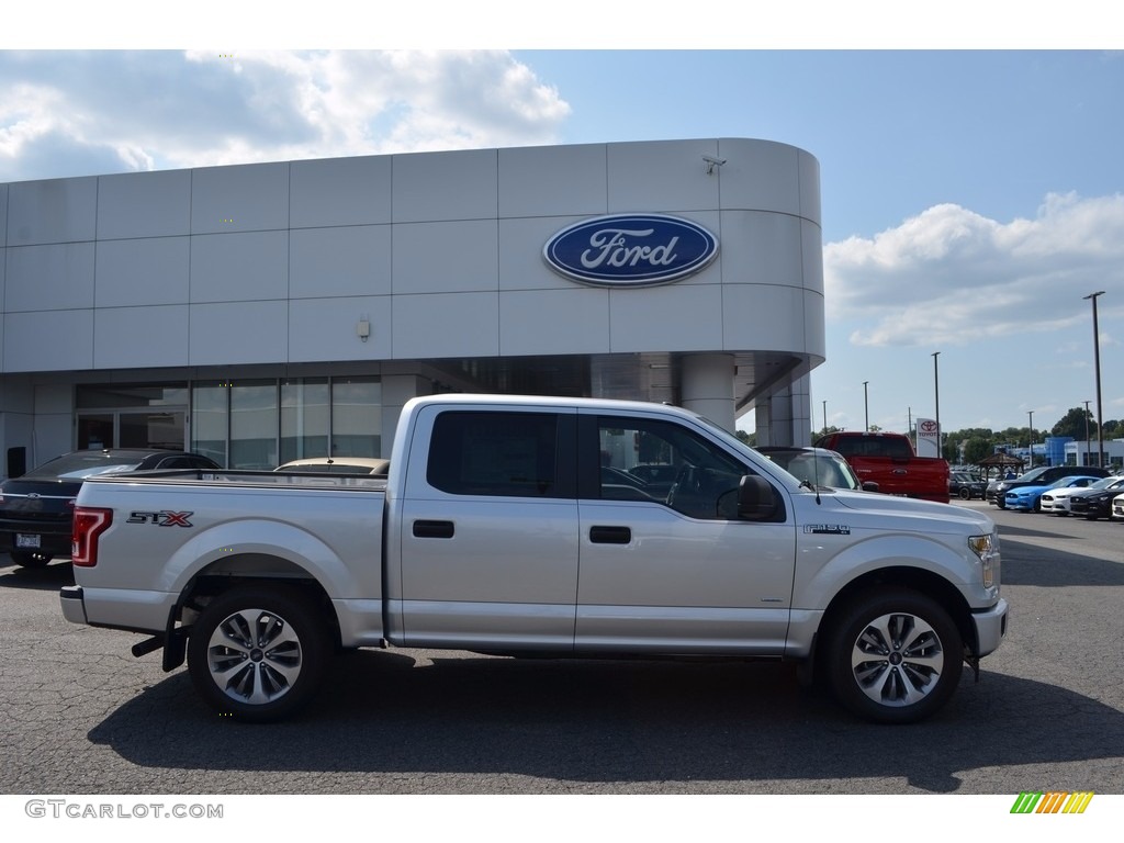 2017 F150 XL SuperCrew - Ingot Silver / Earth Gray photo #2