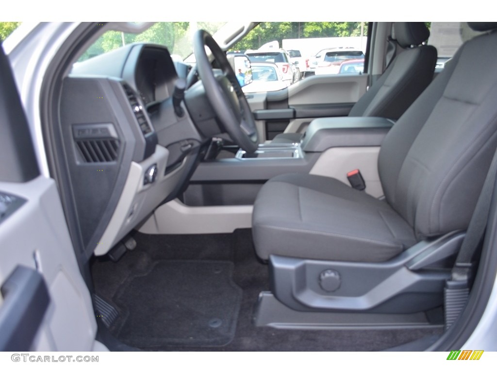 2017 F150 XL SuperCrew - Ingot Silver / Earth Gray photo #8