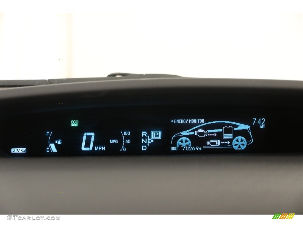 2010 Prius Hybrid IV - Blizzard White Pearl / Bisque photo #8