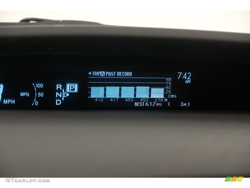 2010 Prius Hybrid IV - Blizzard White Pearl / Bisque photo #11