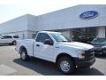 2017 Oxford White Ford F150 XL Regular Cab  photo #1