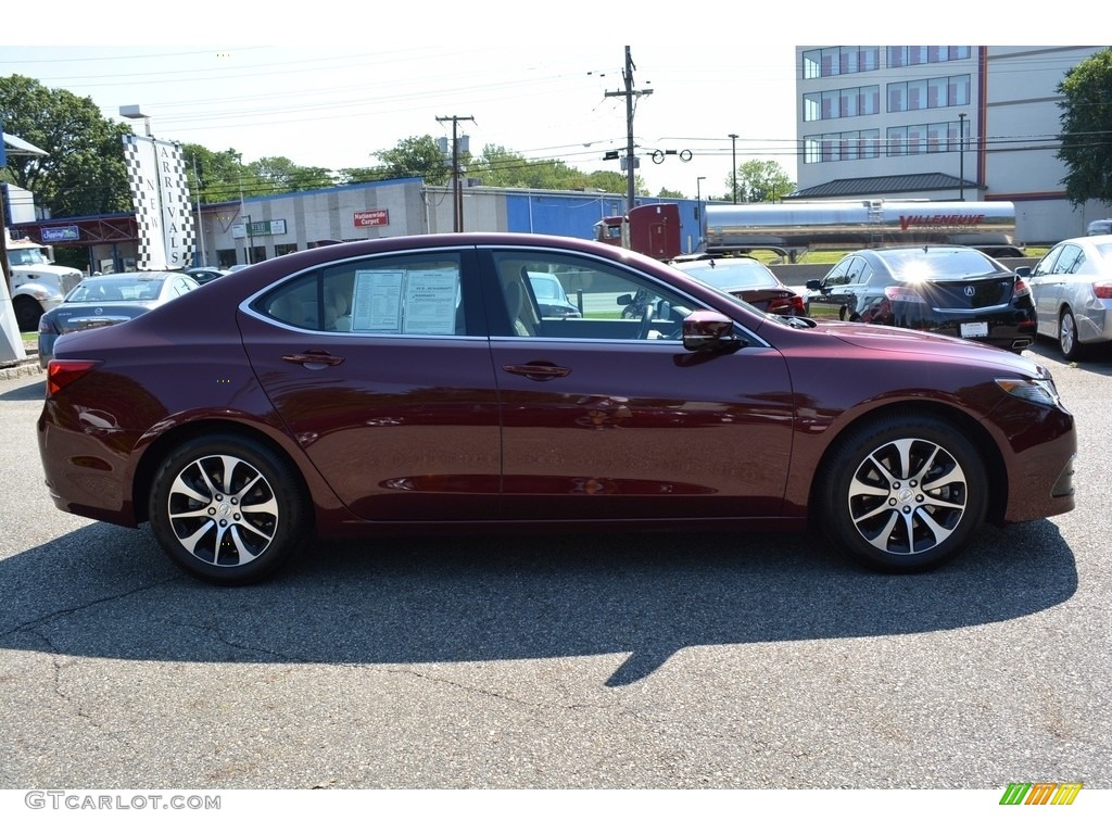2015 TLX 2.4 - Basque Red Pearl II / Parchment photo #2