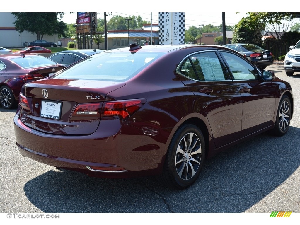 2015 TLX 2.4 - Basque Red Pearl II / Parchment photo #3
