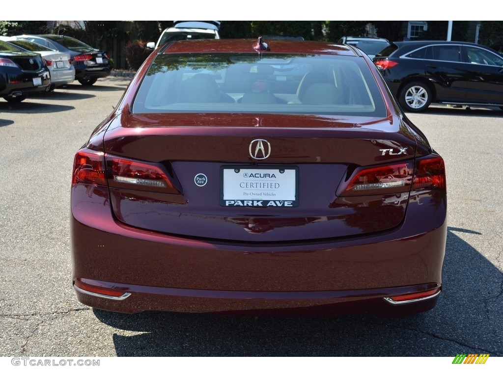 2015 TLX 2.4 - Basque Red Pearl II / Parchment photo #4