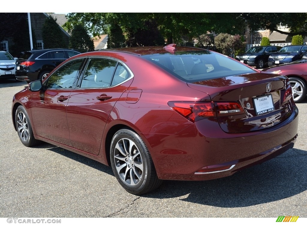 2015 TLX 2.4 - Basque Red Pearl II / Parchment photo #5