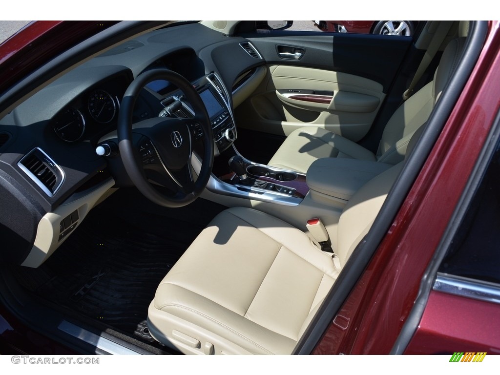 2015 TLX 2.4 - Basque Red Pearl II / Parchment photo #11
