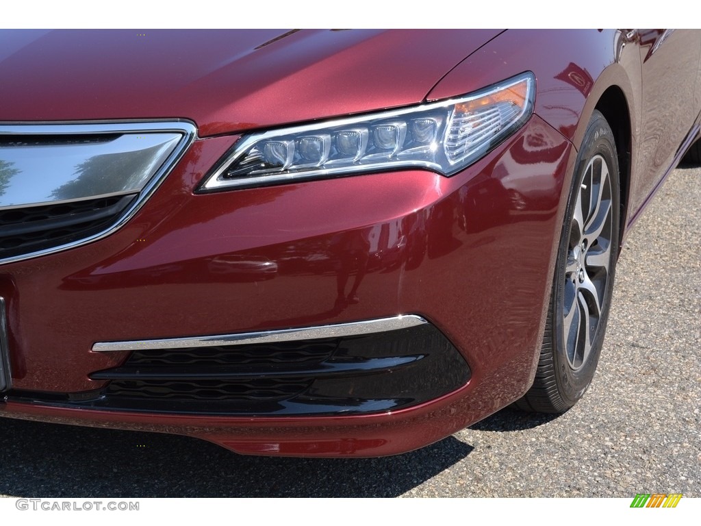 2015 TLX 2.4 - Basque Red Pearl II / Parchment photo #32