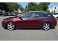 2011 Basque Red Pearl Acura TSX Sport Wagon  photo #3