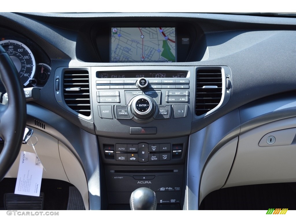 2011 TSX Sport Wagon - Basque Red Pearl / Taupe photo #13