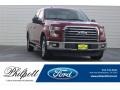 Ruby Red Metallic 2015 Ford F150 XLT SuperCrew