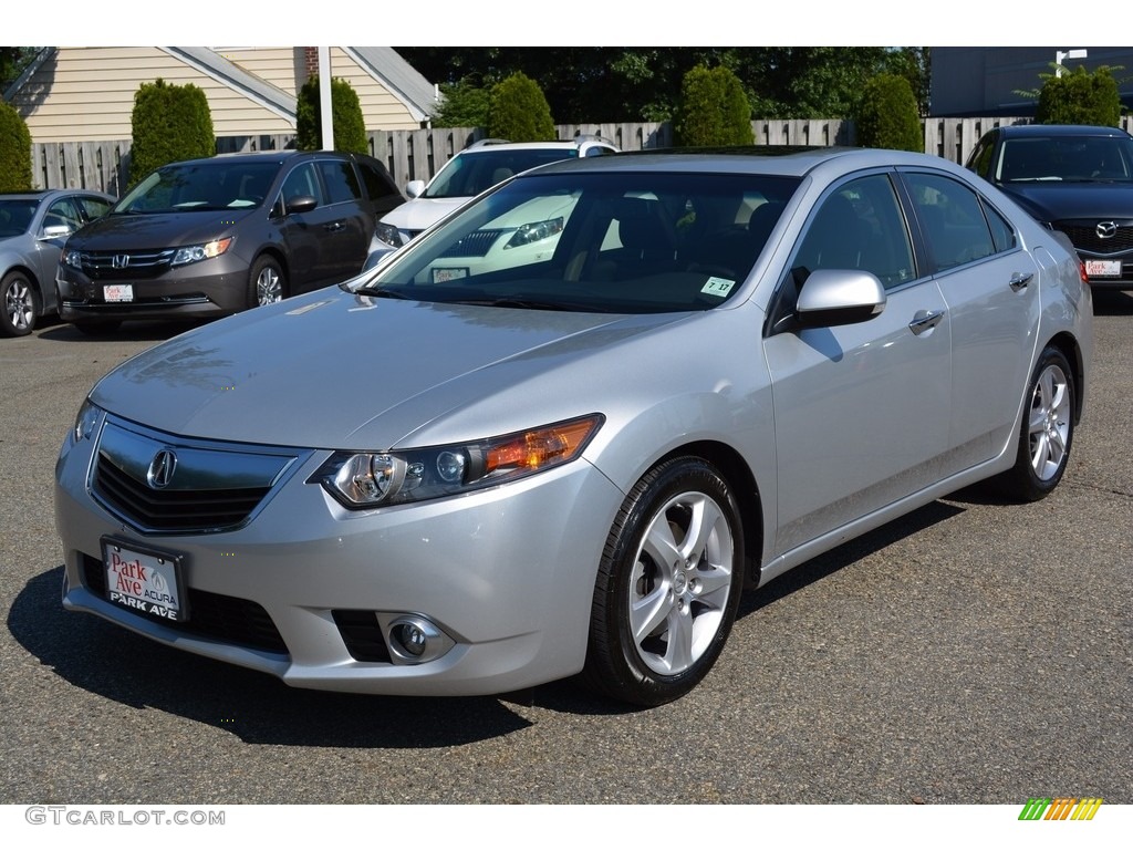 2012 TSX Sedan - Silver Moon / Ebony photo #7