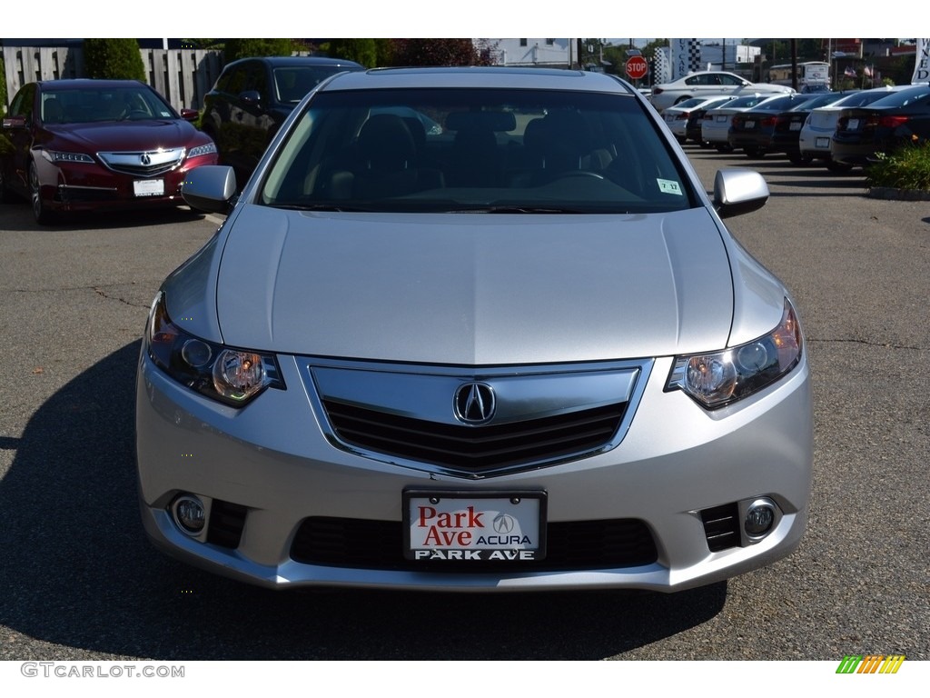 2012 TSX Sedan - Silver Moon / Ebony photo #8