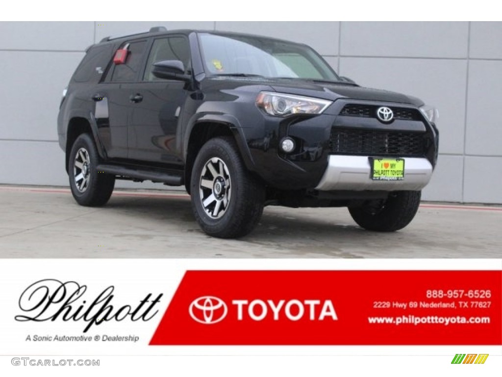 2017 Midnight Black Metallic Toyota 4Runner TRD OffRoad 4x4 122103572