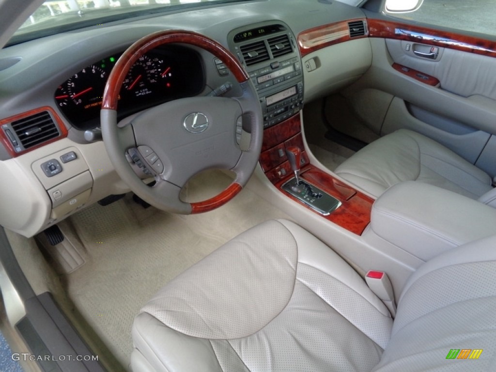 2003 LS 430 Sedan - Mystic Gold Metallic / Ecru photo #14