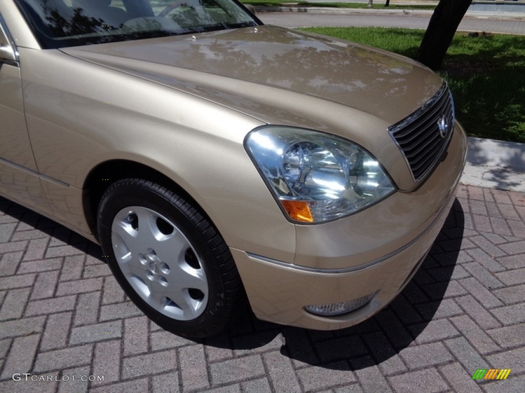 2003 LS 430 Sedan - Mystic Gold Metallic / Ecru photo #19