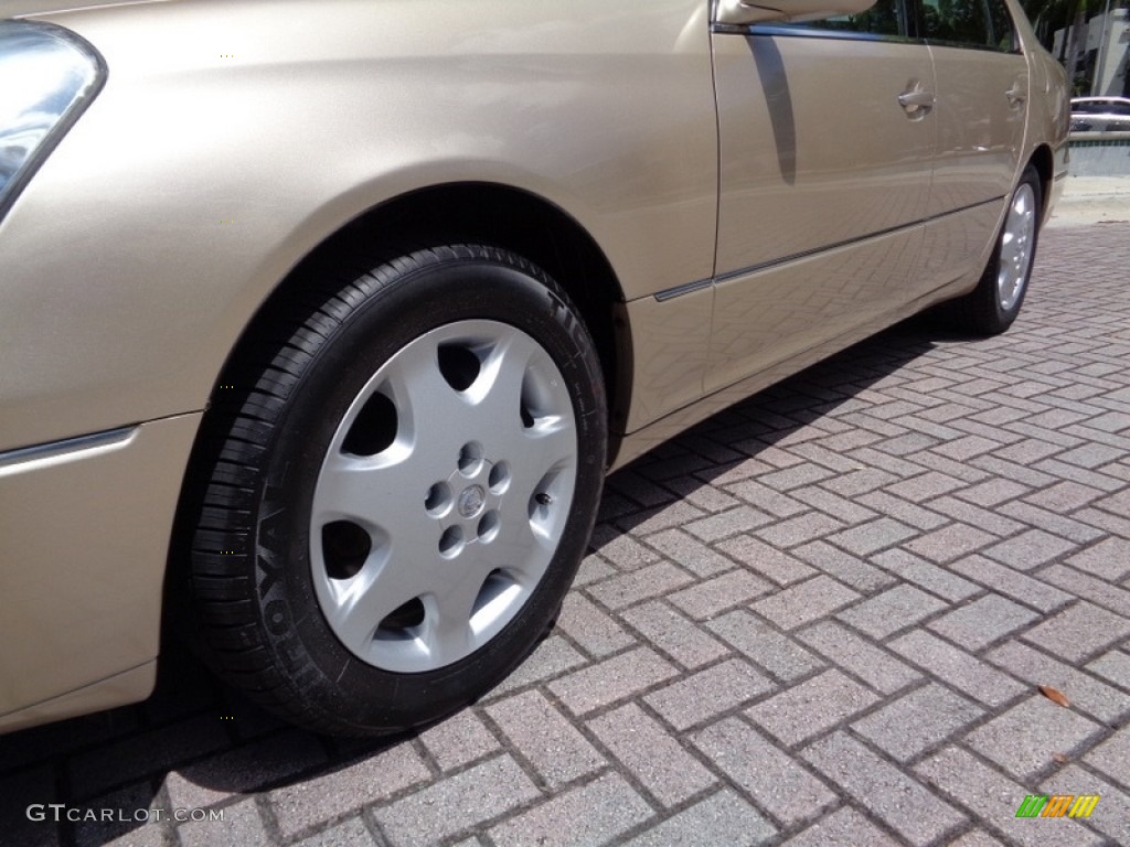 2003 LS 430 Sedan - Mystic Gold Metallic / Ecru photo #47