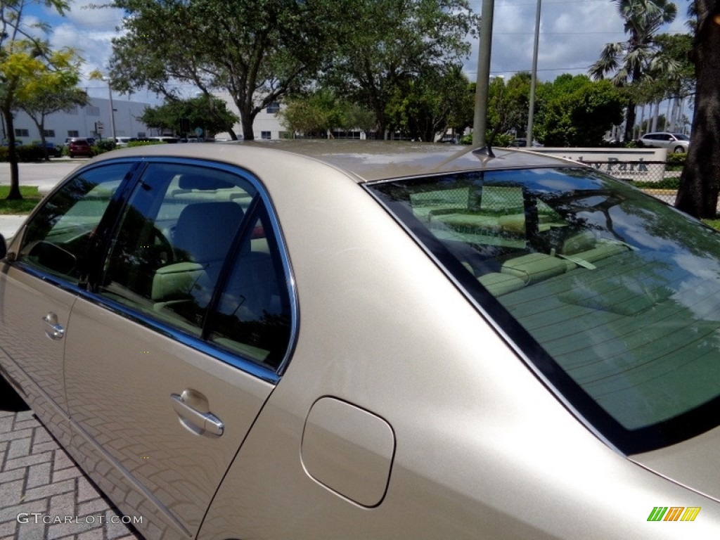 2003 LS 430 Sedan - Mystic Gold Metallic / Ecru photo #63