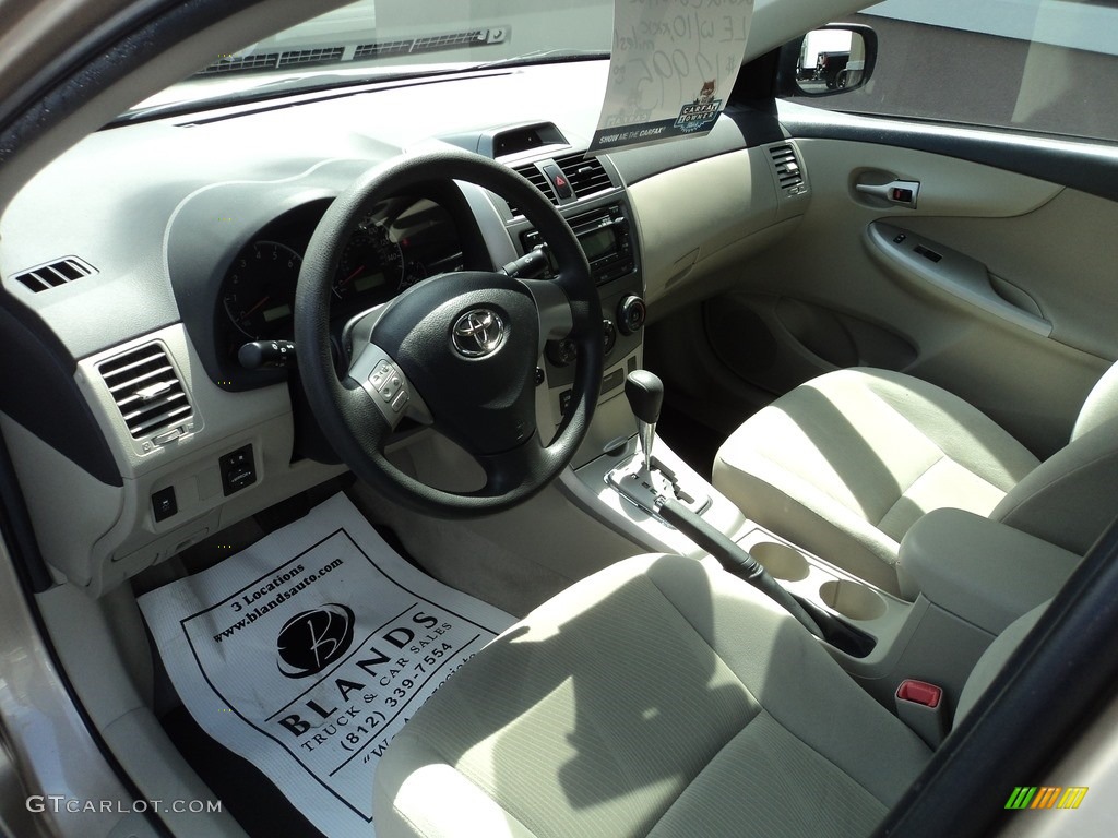 2012 Corolla LE - Sandy Beach Metallic / Bisque photo #6