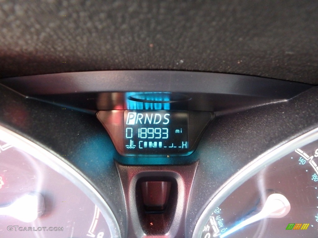 2014 Fiesta SE Sedan - Ruby Red / Charcoal Black photo #20