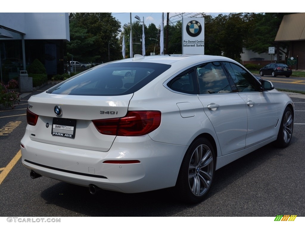 2017 3 Series 340i xDrive Gran Turismo - Alpine White / Black photo #3