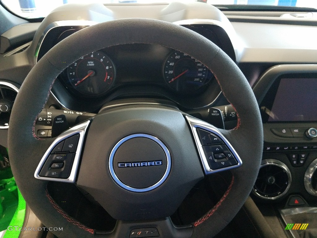 2017 Camaro ZL1 Coupe - Krypton Green / Jet Black photo #10