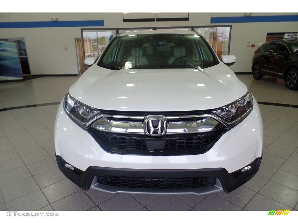 2017 CR-V EX-L AWD - White Diamond Pearl / Ivory photo #3