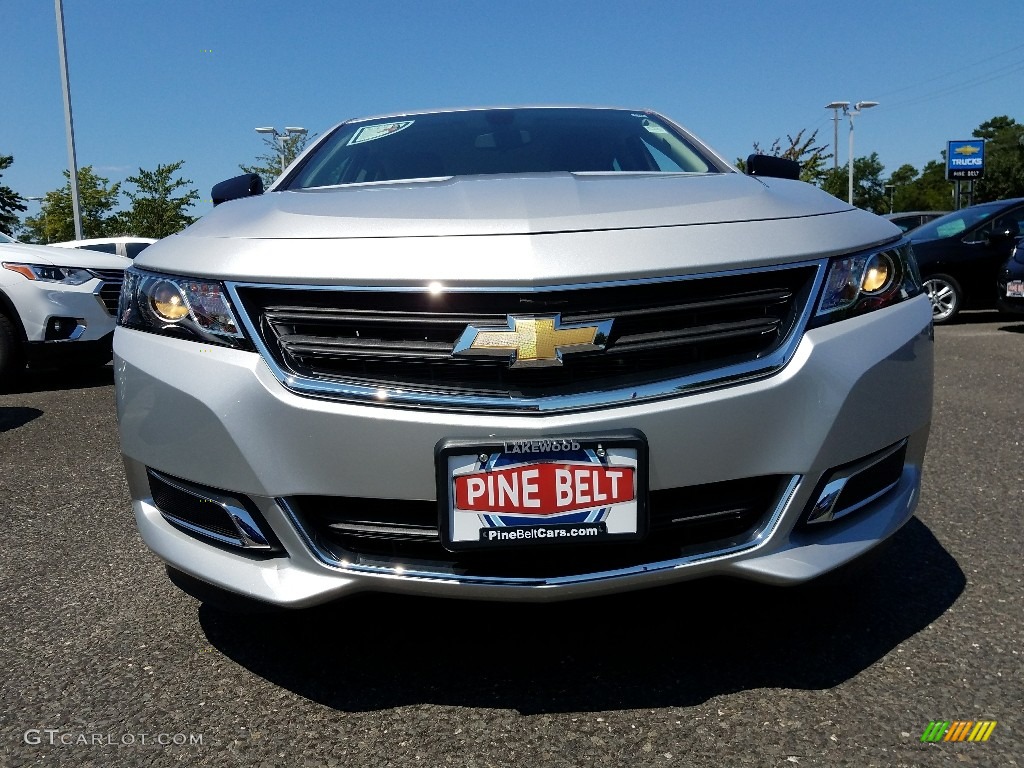 2018 Impala LS - Silver Ice Metallic / Jet Black/Dark Titanium photo #2