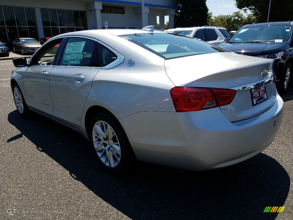 2018 Impala LS - Silver Ice Metallic / Jet Black/Dark Titanium photo #4