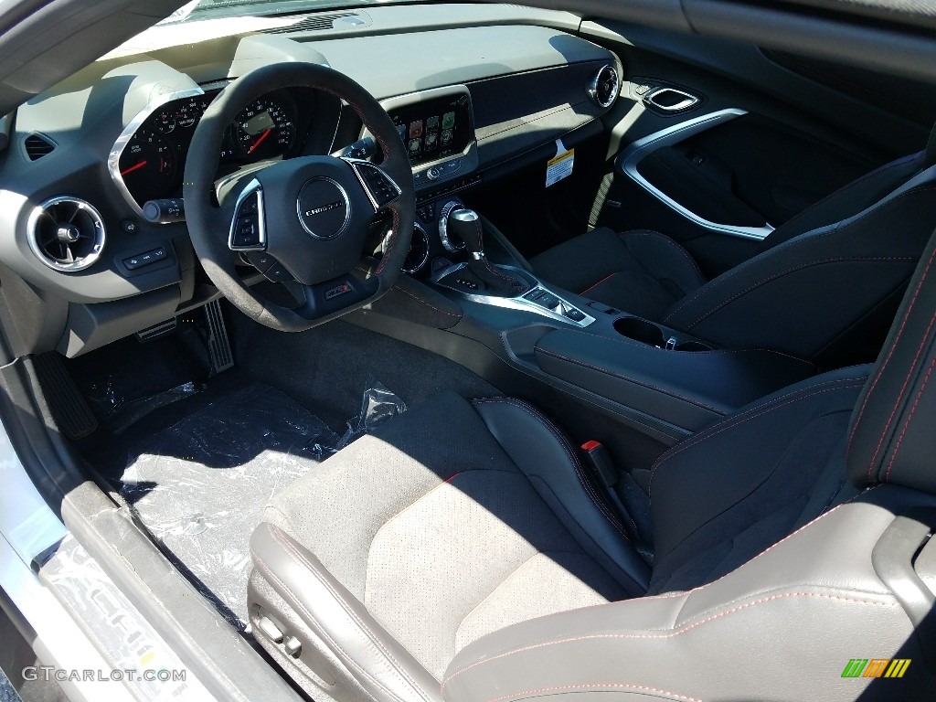 Jet Black Interior 2018 Chevrolet Camaro ZL1 Convertible Photo #122123973