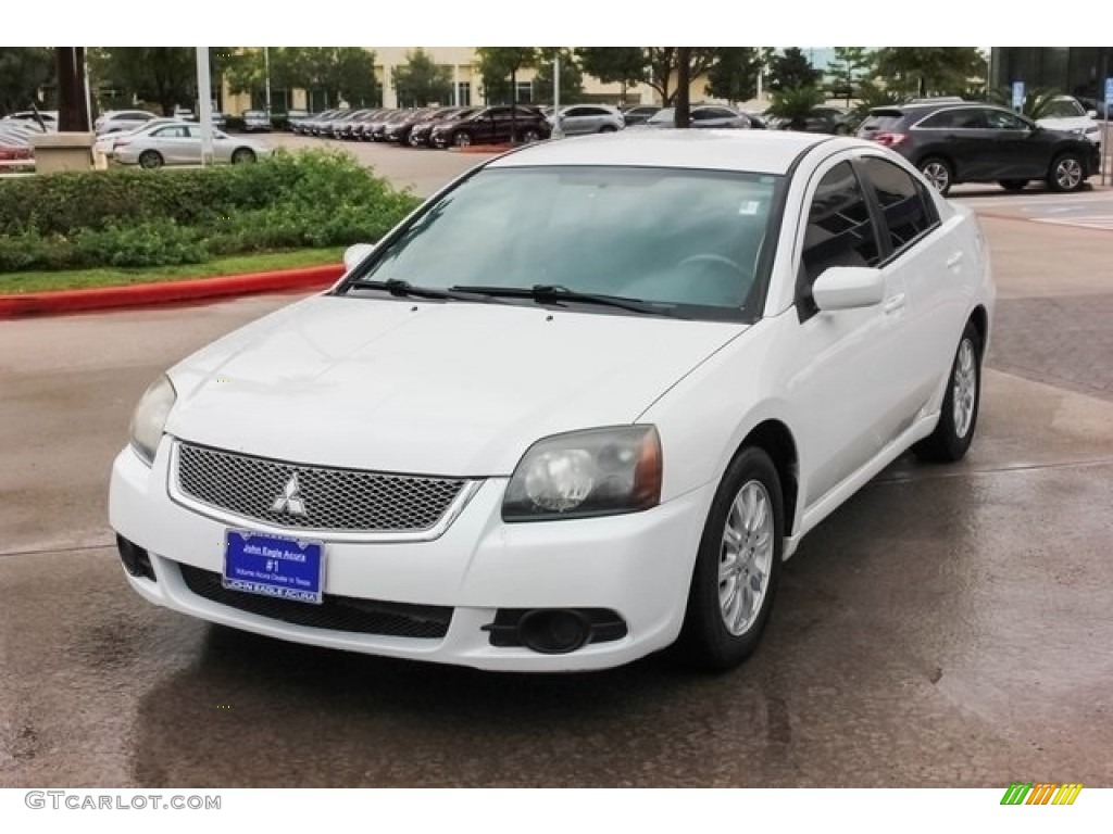 2011 Galant FE - White Pearl / Gray Sport photo #3